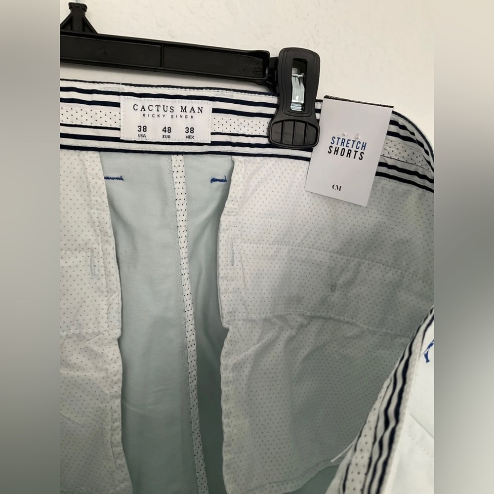 Cactus Man Ricky Singh Chino Stretch Shorts Size 38 - Picture 4 of 5